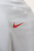 NIKE Tennis Camp Vintage White Cotton T-shirt 17807