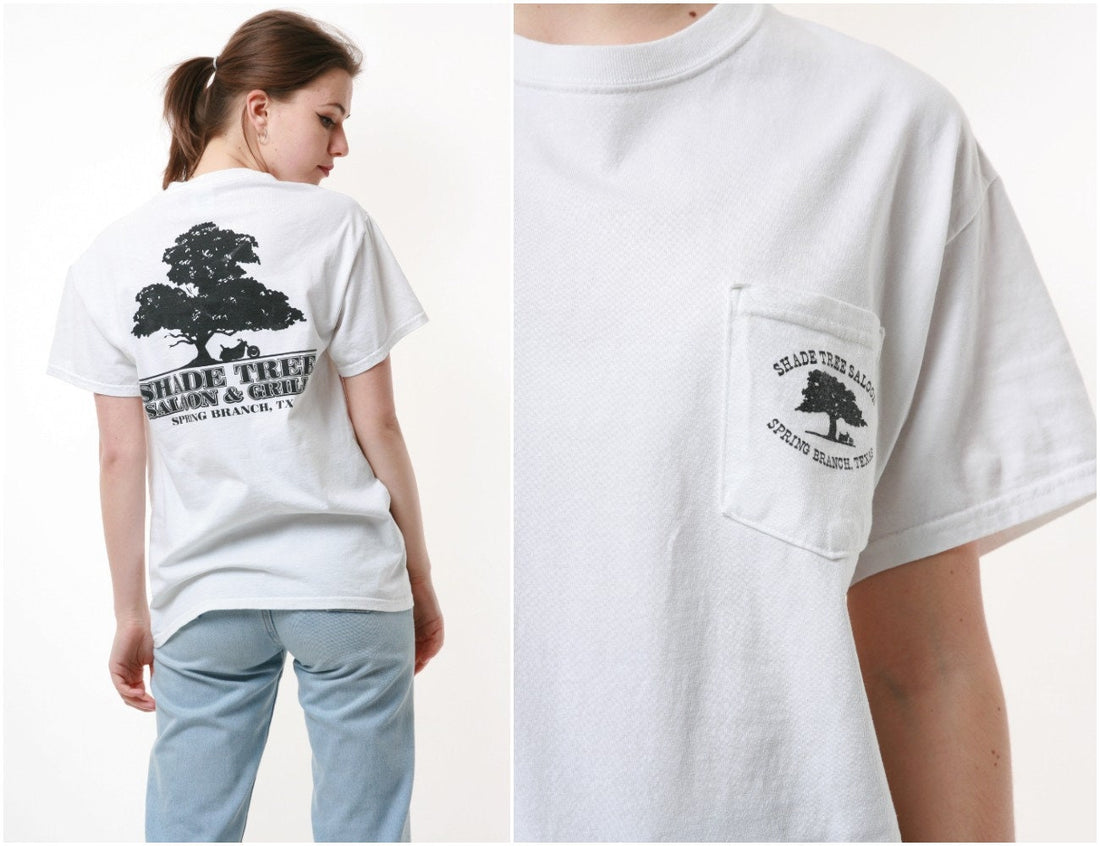 90s GILDAN SHADE TREE Vintage Cotton T-shirt 16759