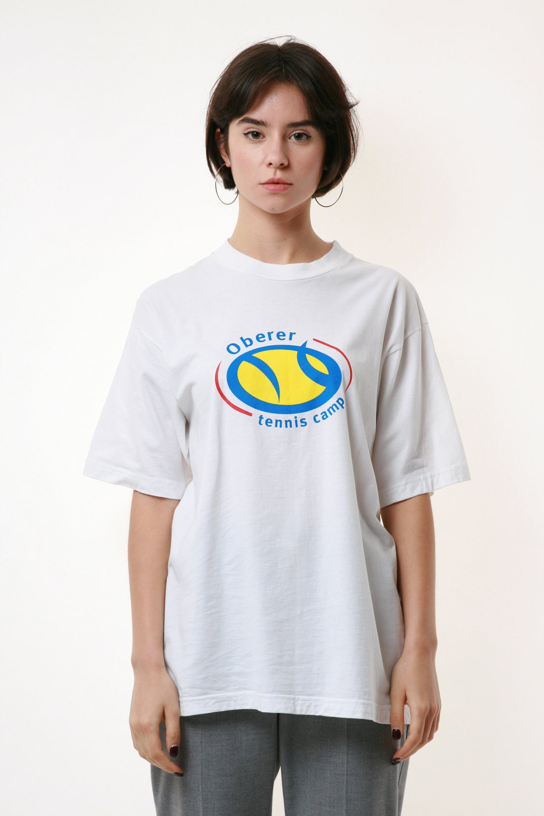 Logo Tennis Vintage Cotton T-shirt 17841