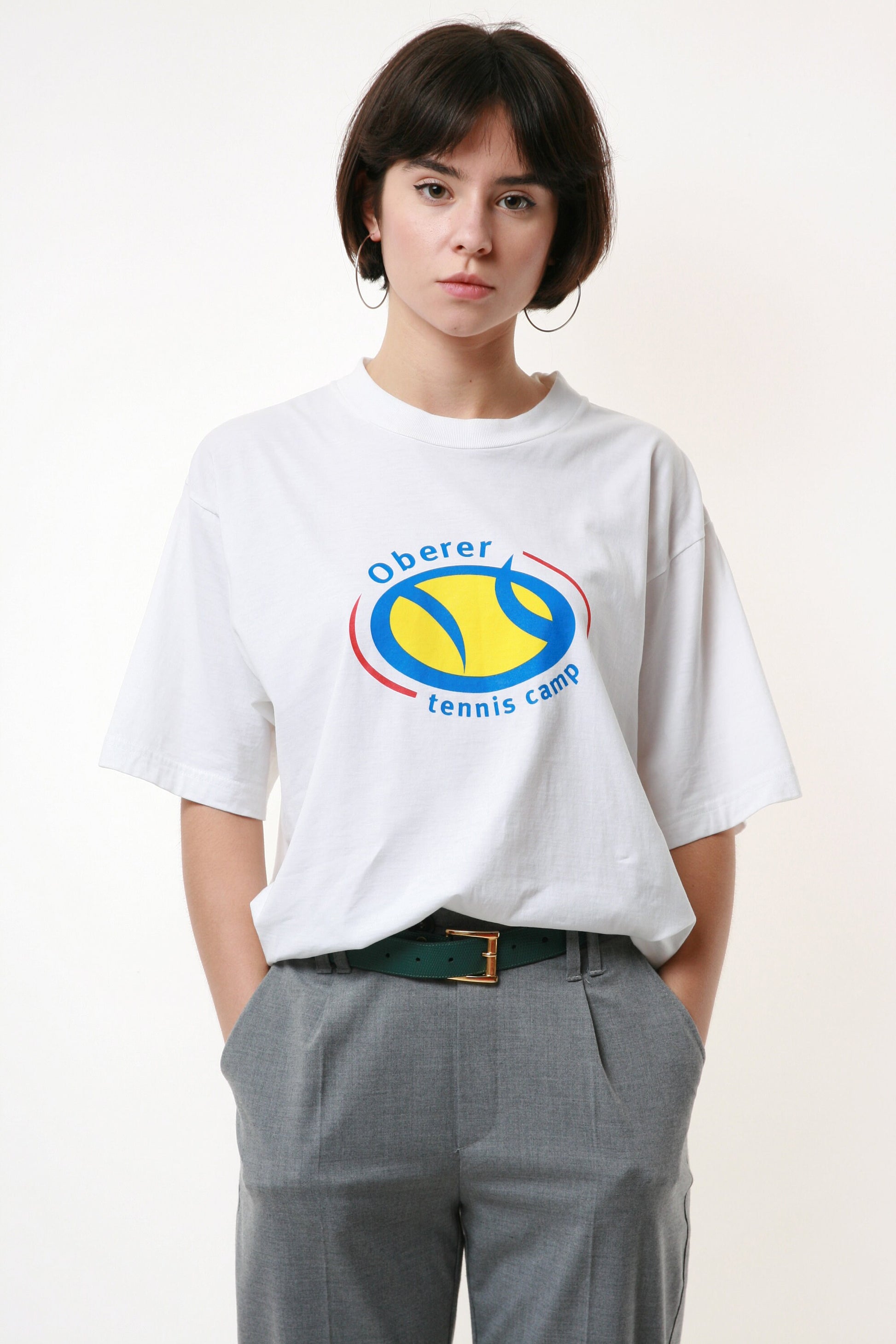 Logo Tennis Vintage Cotton T-shirt 17841