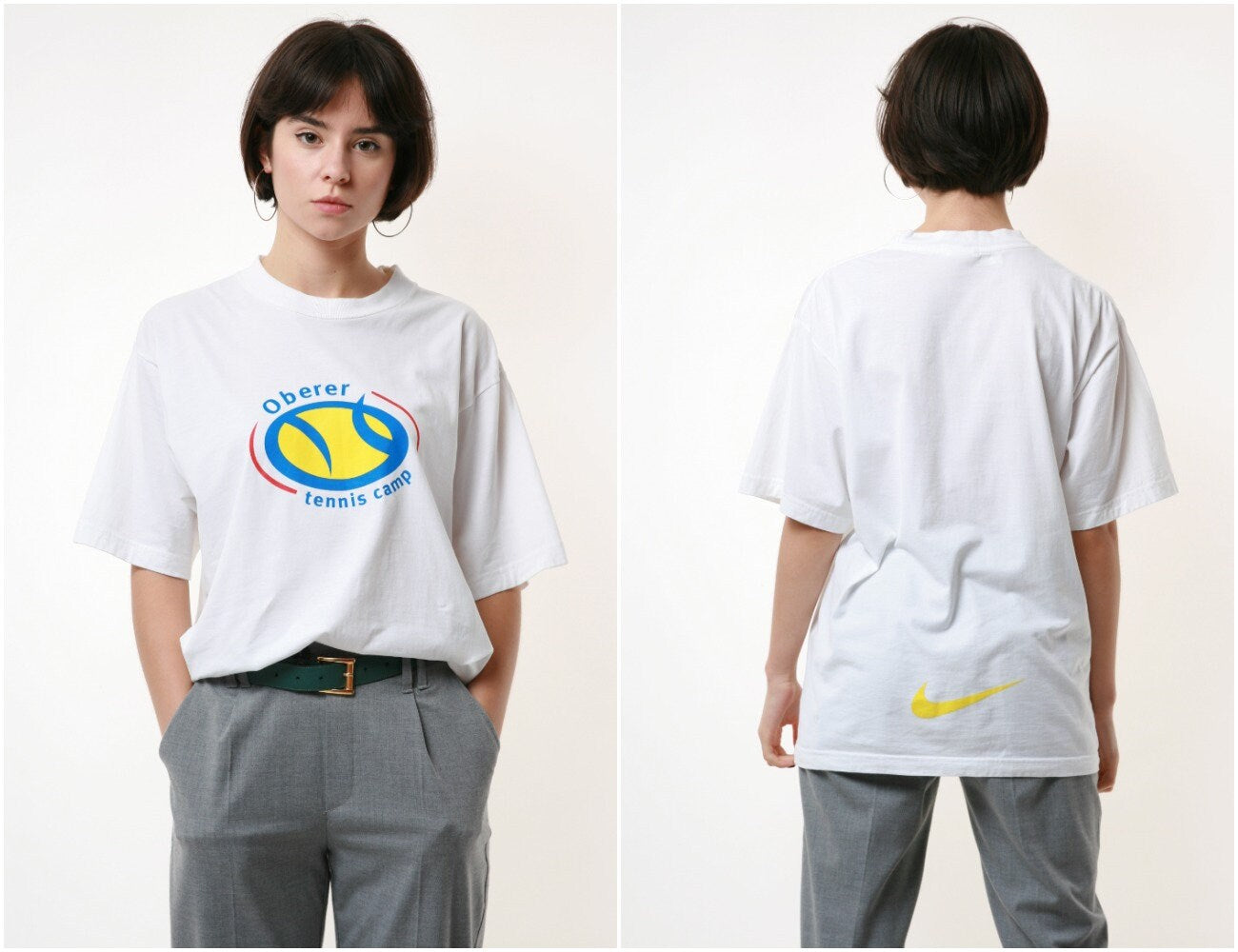 Logo Tennis Vintage Cotton T-shirt 17841