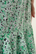 80s Vintage Maxi Long Length Floral Dress 2059