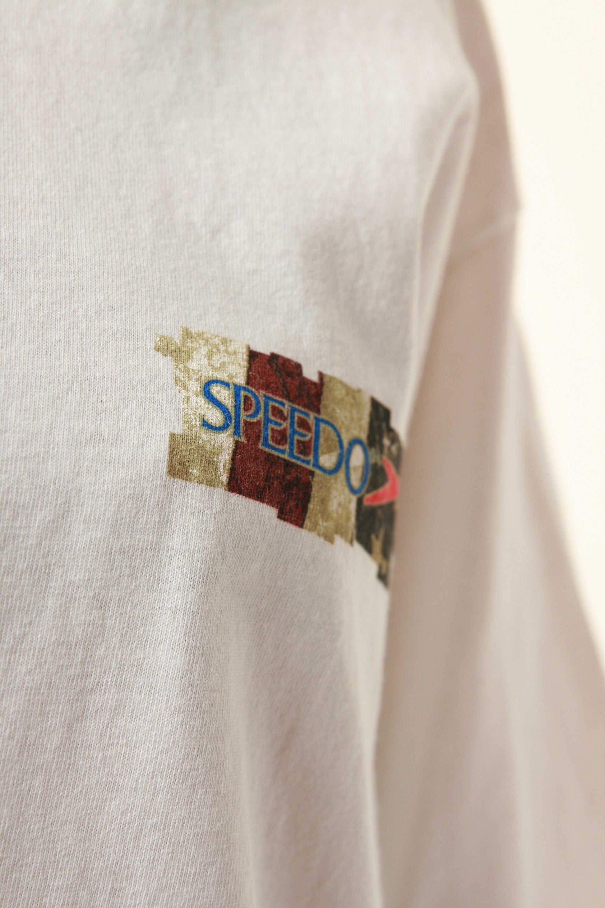 90s USA Vintage SPEEDO Graphic Cotton T-Shirt 16250