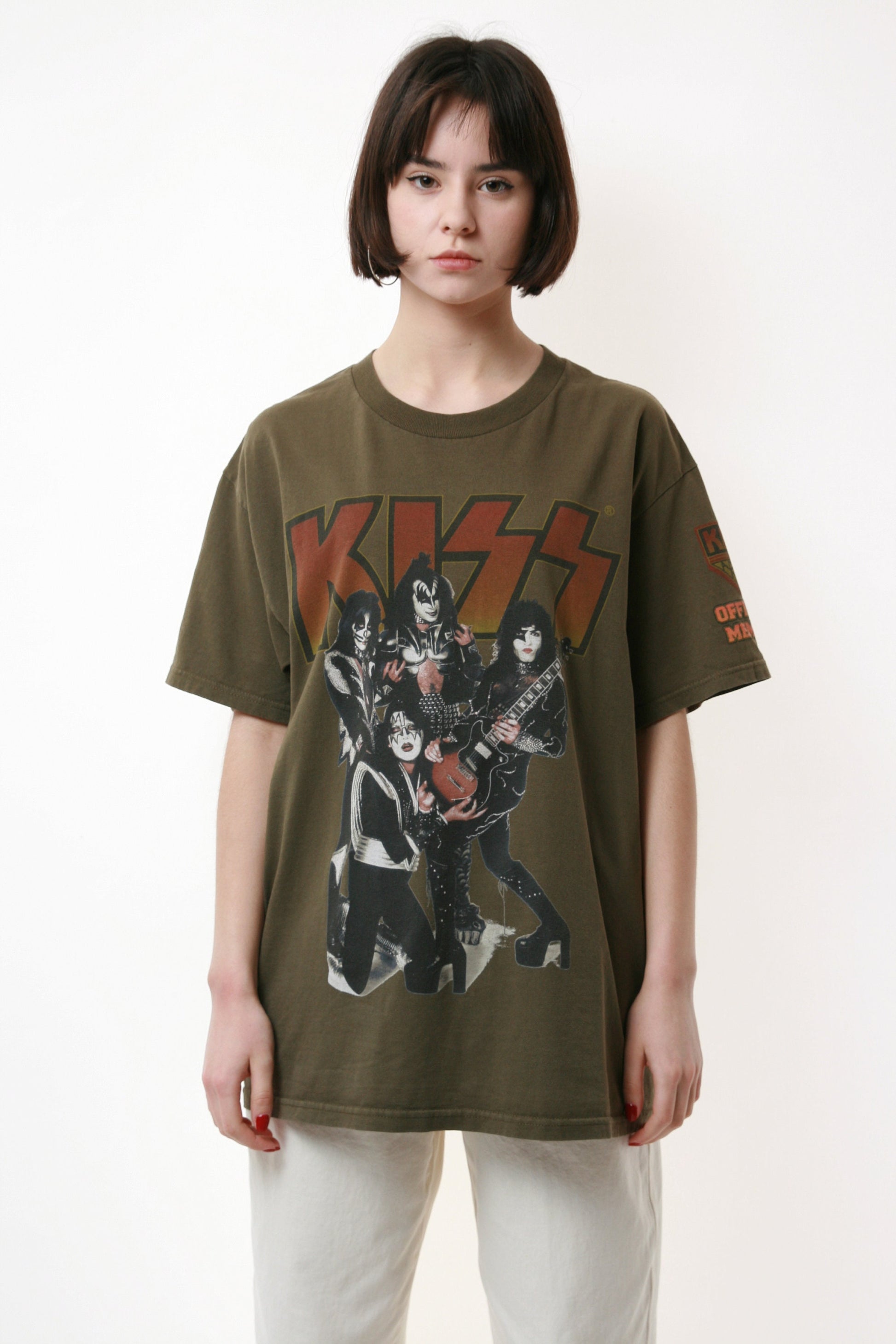 90s Vintage Vtg Rare KISS ARMY Graphic Vintage Cotton T-shirt 16957