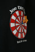 90s Vintage Vtg Rare JOE DIFFIE DARTS Vintage Print Cotton Mens Style Overszied T-shirt 17513