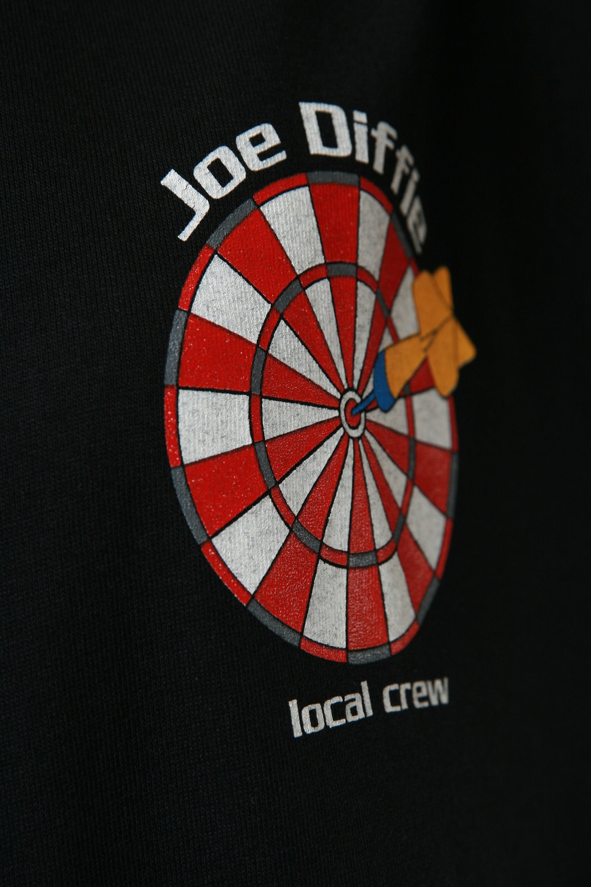 90s Vintage Vtg Rare JOE DIFFIE DARTS Vintage Print Cotton Mens Style Overszied T-shirt 17513