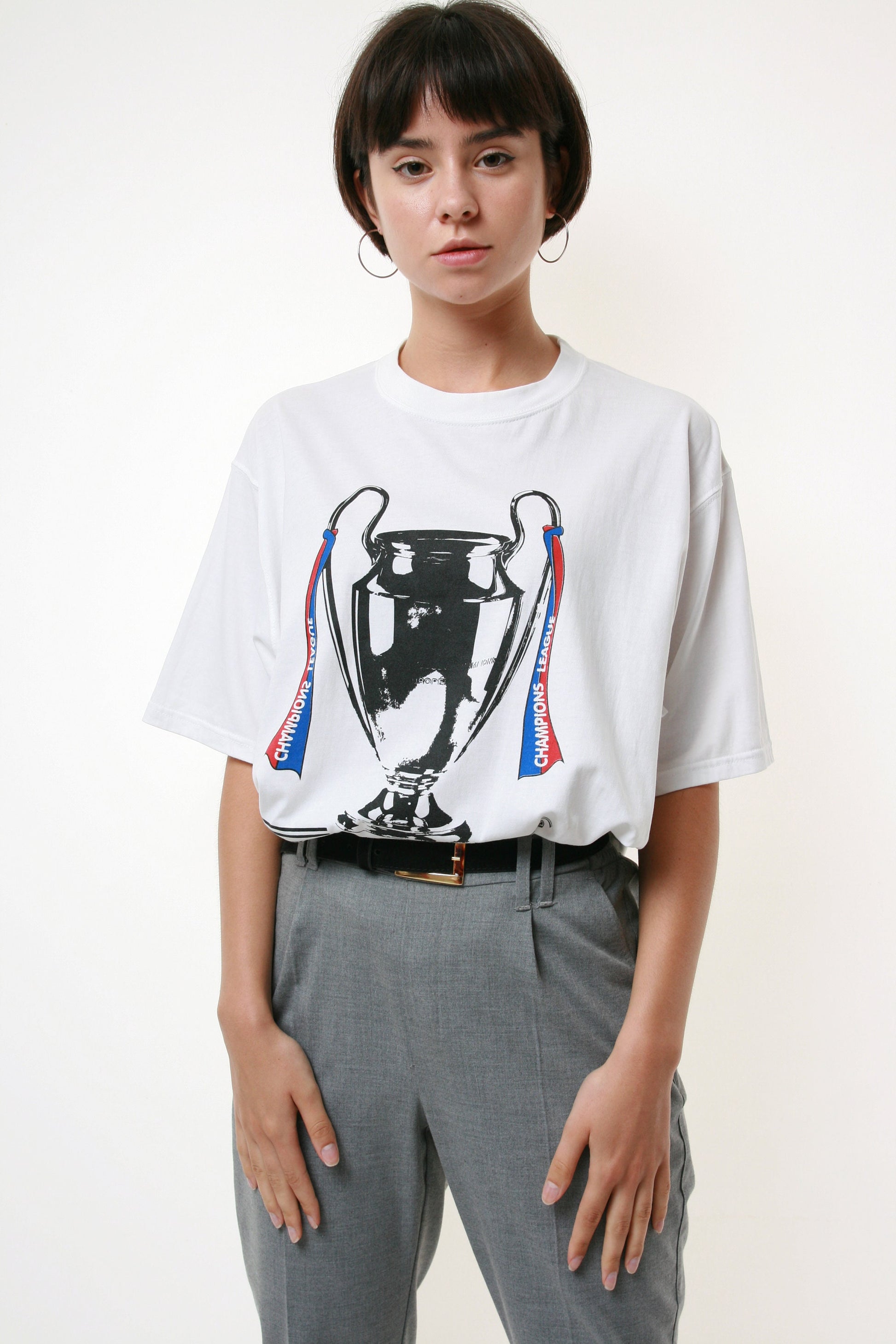 SNAP 90s Vintage Graphic Print Cotton T-shirt 17421