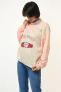 90s Vintage Italian Woman Stefanel Pink Oversized Sweatshirt 18768 size M Medium/ Vintage Woman Pink Sweatshirt M Medium