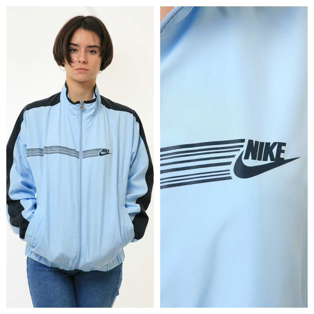 90s Vintage Nike Sports Shell Jacket Size M Medium / Vintage Nike Shell Jacket size M Medium/ Vintage Unisex Nike Shell Jacket