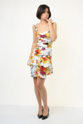 00s Karen Millen Floral Dress size UK 8 new with label Deadstock/ Woman Every Day Dress Big Floral Print