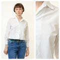 90s Vintage Vtg Loro Piana Classic Long Sleeve Shirt Buttons Up Blouse 4024 Girlfriend Gift Present Size S/ Vintage Loro Piana Blouse