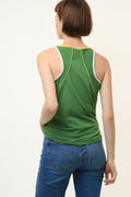 90s Vintage Vtg Rare Nike Green Sleeveless Body Suit 4475 Girlfriend Gift Present Size XL/ Vintage Woman Nike Sport Tshirt