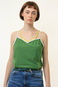 90s Vintage Vtg Rare Nike Green Sleeveless Body Suit 4475 Girlfriend Gift Present Size XL/ Vintage Woman Nike Sport Tshirt