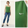 90s Vintage Vtg Rare Nike Green Sleeveless Body Suit 4475 Girlfriend Gift Present Size XL/ Vintage Woman Nike Sport Tshirt