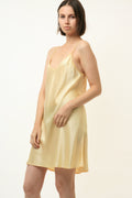 80s Vintage PALMERS 100% SILK Natural Night Slipping Mini Dress 4531/ Sleeveless Night Gowns Dress