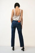 90s Vintage Vtg Versace Couture Mid Waisted Denim Straight Jeans Pants Trousers Size S Gift/ Vintage Versace Jeans 19042