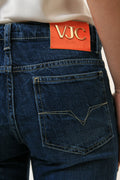 90s Vintage Vtg Versace Couture Mid Waisted Denim Straight Jeans Pants Trousers Size S Gift/ Vintage Versace Jeans 19042