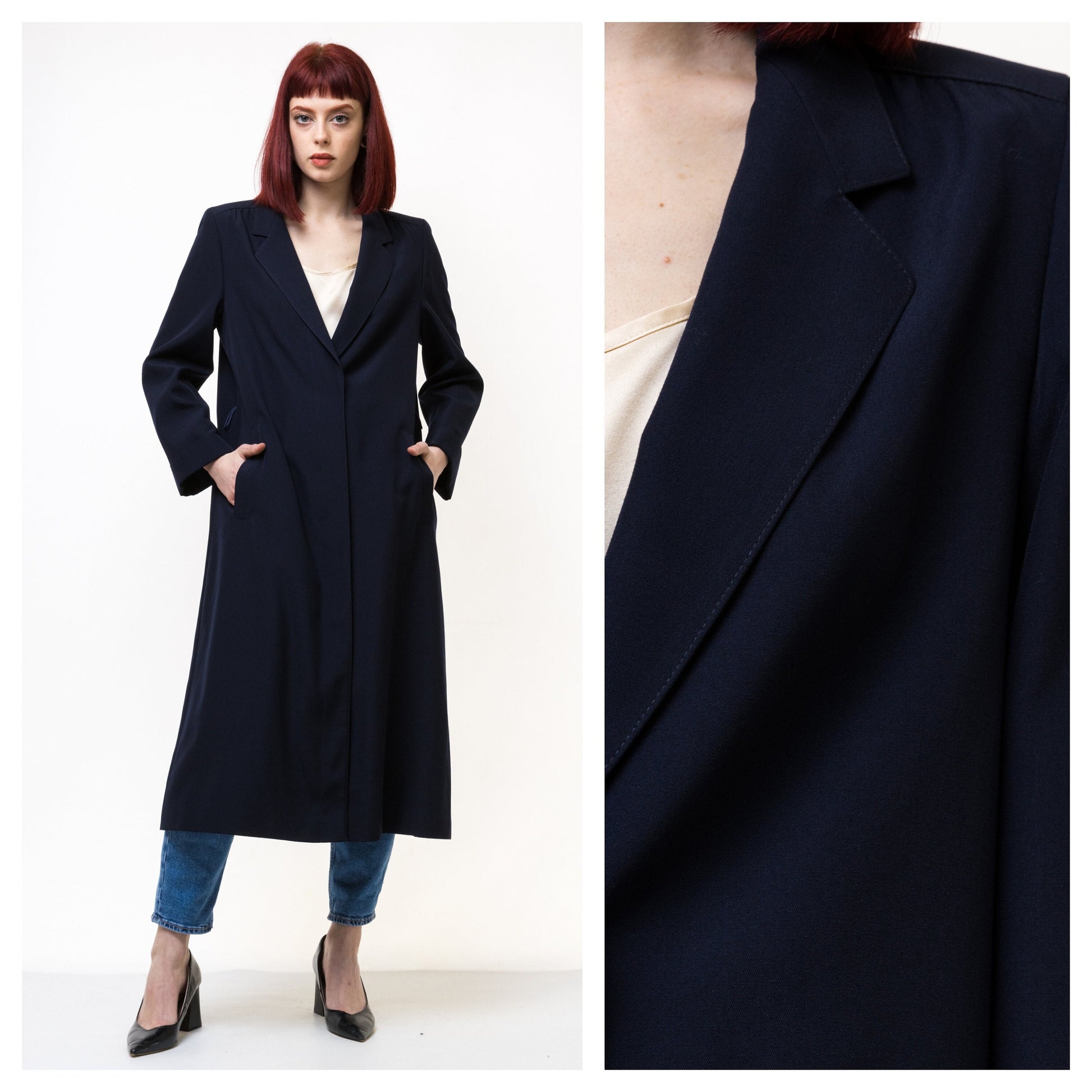 80s Woman Lambswool Coat Women Vintage 80s winter coat long wool coat outerwear maxi winter coat vintage clothing size Medium