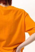 90s Vintage I Have Envolved Orange T Shirt - Men's L, Women's L | Vintage Orange Graphic Print Tee