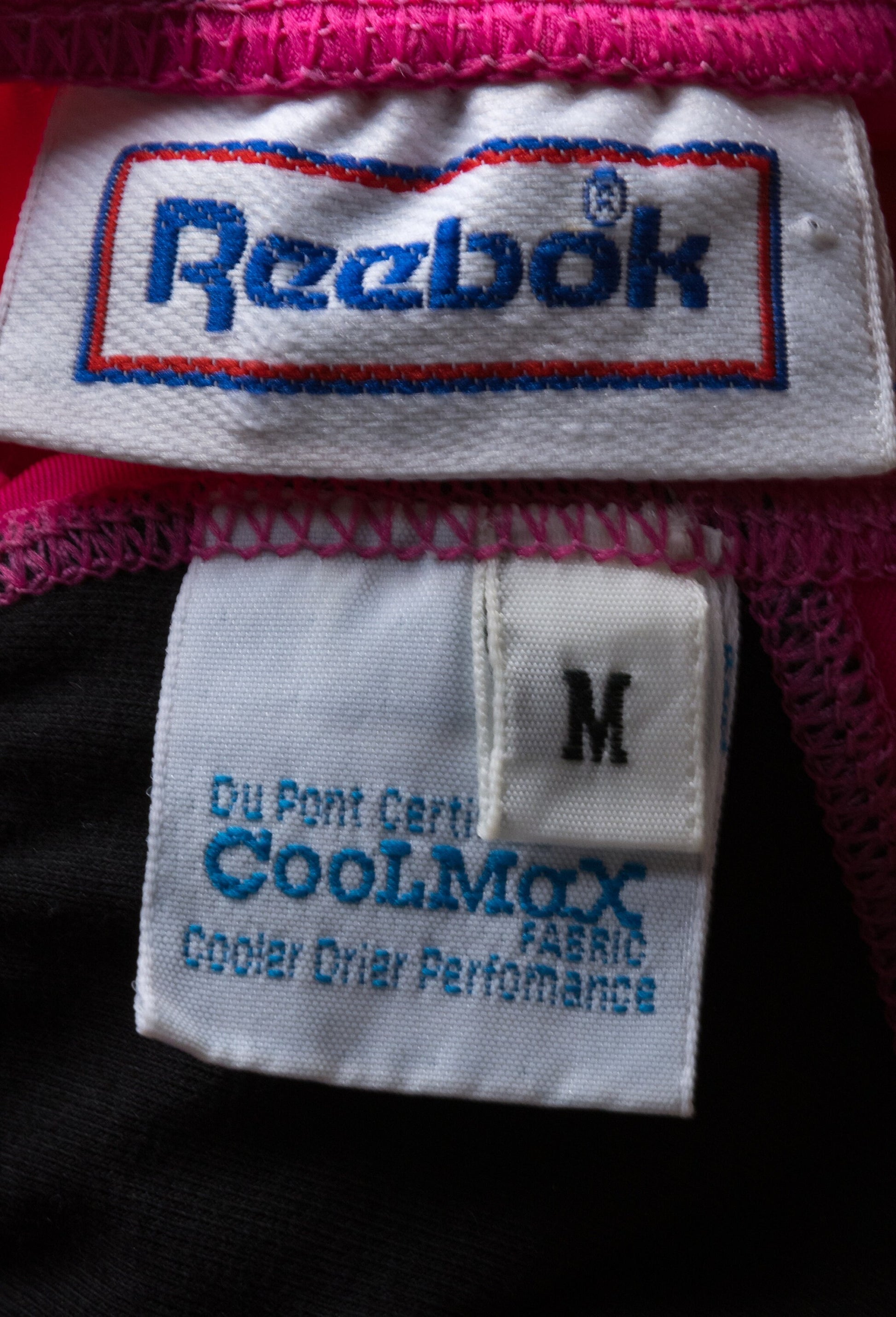 90s Vintage Reebok Sport Crop Top Bra size Medium/ Vintage Reebok Top/ Vintage Reebok Short Tshirt