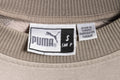 Vintage 90's PUMA BIG Logo Sweatshirt Plain Sportswear Jumper Pullover Crewneck Sweater Gray Size Small