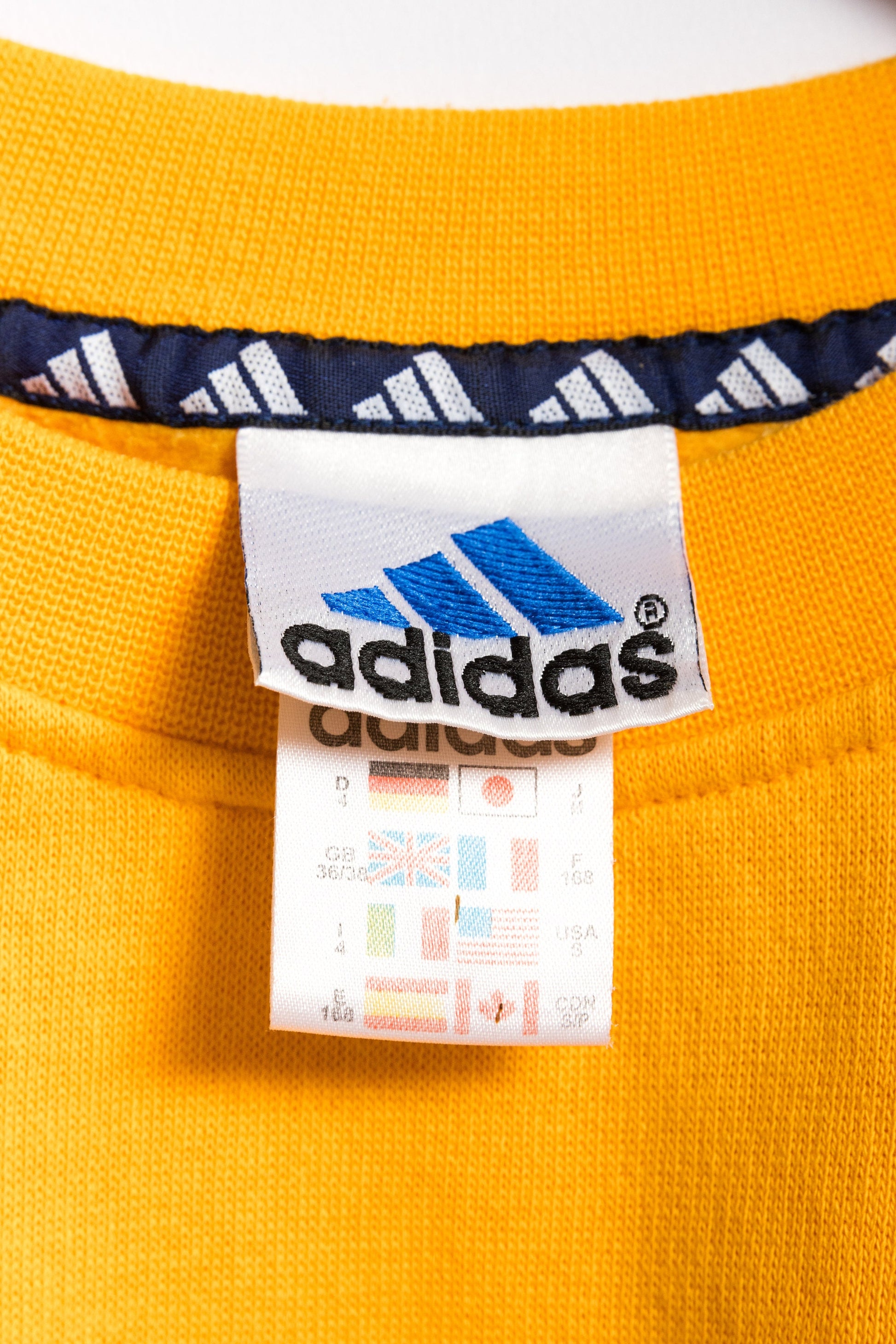 Vintage 90's Adidas Small Blue Logo Sweatshirt Plain Sportswear Jumper Pullover Crewneck Sweater Blue Size Small