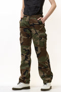 Cargo Pants, Army, Y2K Pants, Army Surplus, High Waisted Pants, Wide Leg Pants, Hippie Pants, Flare Pants, Streetwear, 90s Clothing