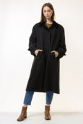 80s Woman Lambswool Coat Women Vintage 80s winter coat long wool coat outerwear maxi winter coat vintage clothing size Medium