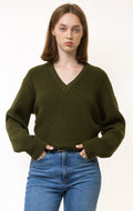 70s Vintage Oldschool Scotland Scandi Knitwear Handknitted Pullover Wool Sweater Jumper Pullover/ Vintage Fisherman Deep Green Cardigan