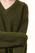 70s Vintage Oldschool Scotland Scandi Knitwear Handknitted Pullover Wool Sweater Jumper Pullover/ Vintage Fisherman Deep Green Cardigan