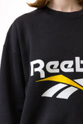 Vintage 90s Reebok Sweatshirt Reebok Crewneck Reebok Sweater Streetwear Reebok Logo Reebok Jumper Sweater Big Logo Large