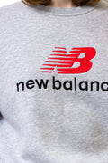 90s Vintage New Balance Sweatshirt Gray Sweatshirt New Balance Size Men's XL Retro 90's Rave Classic Athletic Sport Style Big Logo Pullover