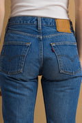 90s Vintage Size 28 Vintage 501 Blue Slim Fit Straight Leg Levis/ Vintage Woman Levi's Jeans size Small