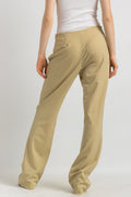 Vintage Ralph Lauren Authentic Beige Pants Size Women's 10 Trousers Retro Classic Work Wear 90s Luxury Style fits Medium