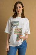 Vintage 90's FRANCE 98 Coupe De Monde World cup T-Shirts size Large