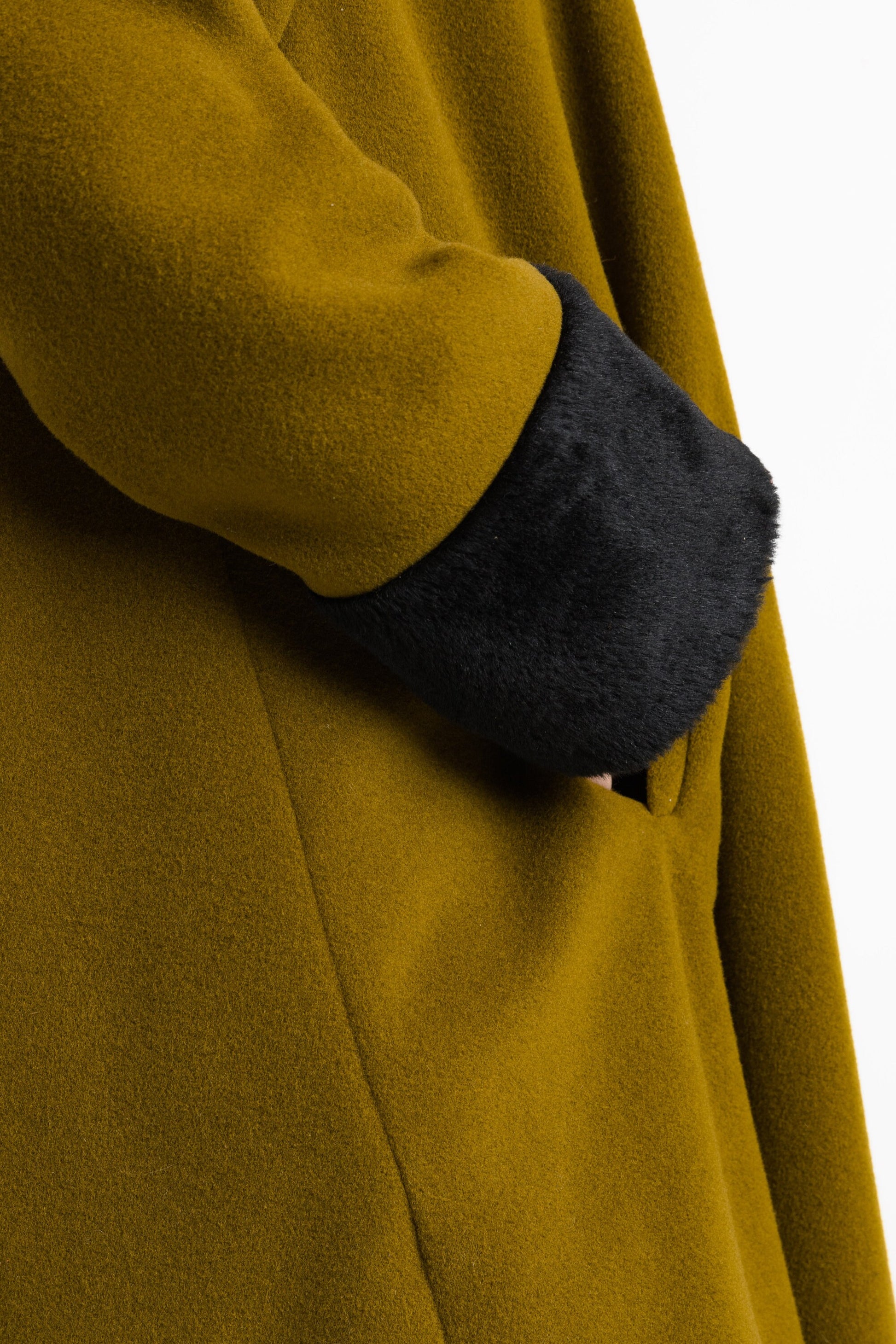 80s Woman Lambswool Cashmere with Wool Women Vintage 80s winter coat long wool coat outerwear maxi winter coat vintage clothing Medium