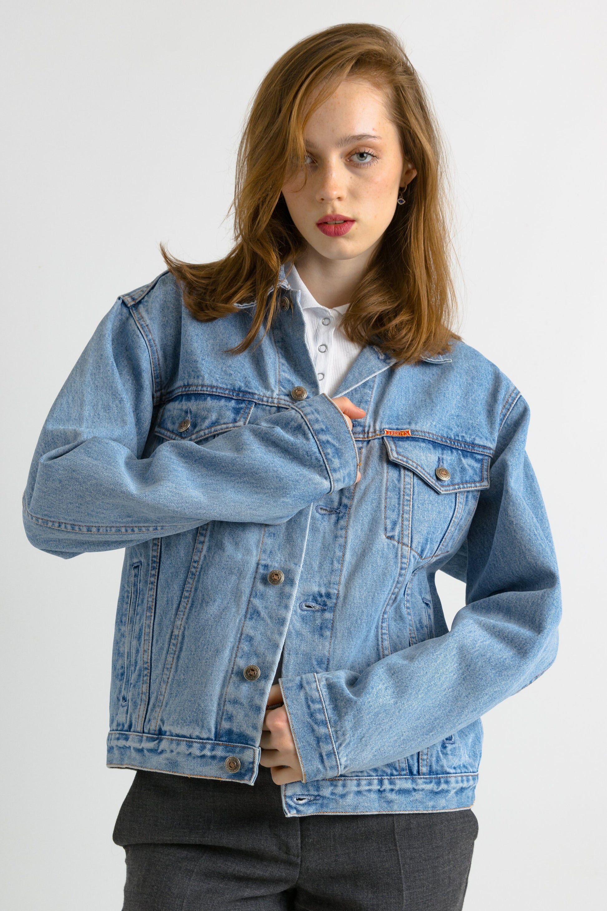 Vintage Denim Jacket, Womens denim jacket, Replay Jean , Blue denim jacket, Classic denim jacket, Cotton denim jacket, Denim jacket,M