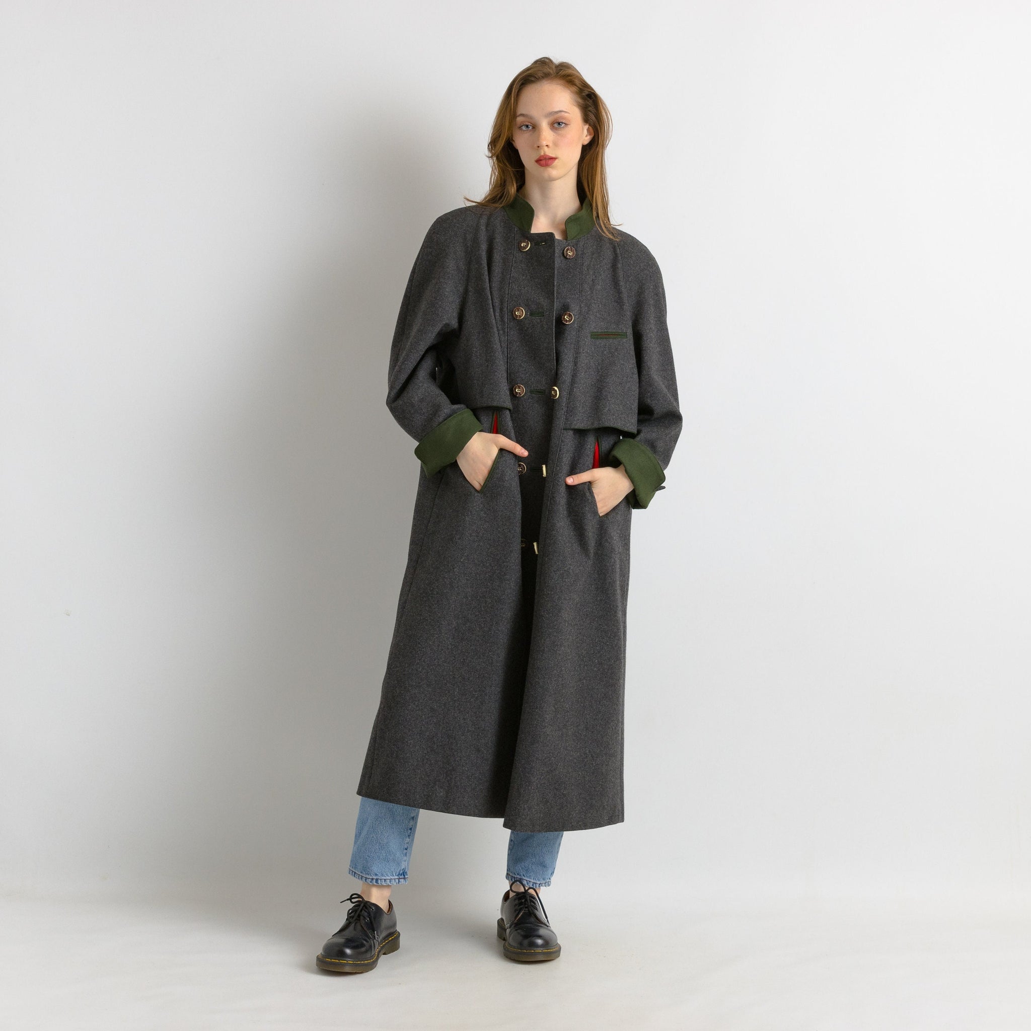 tyrol wool longline winter coat outwear