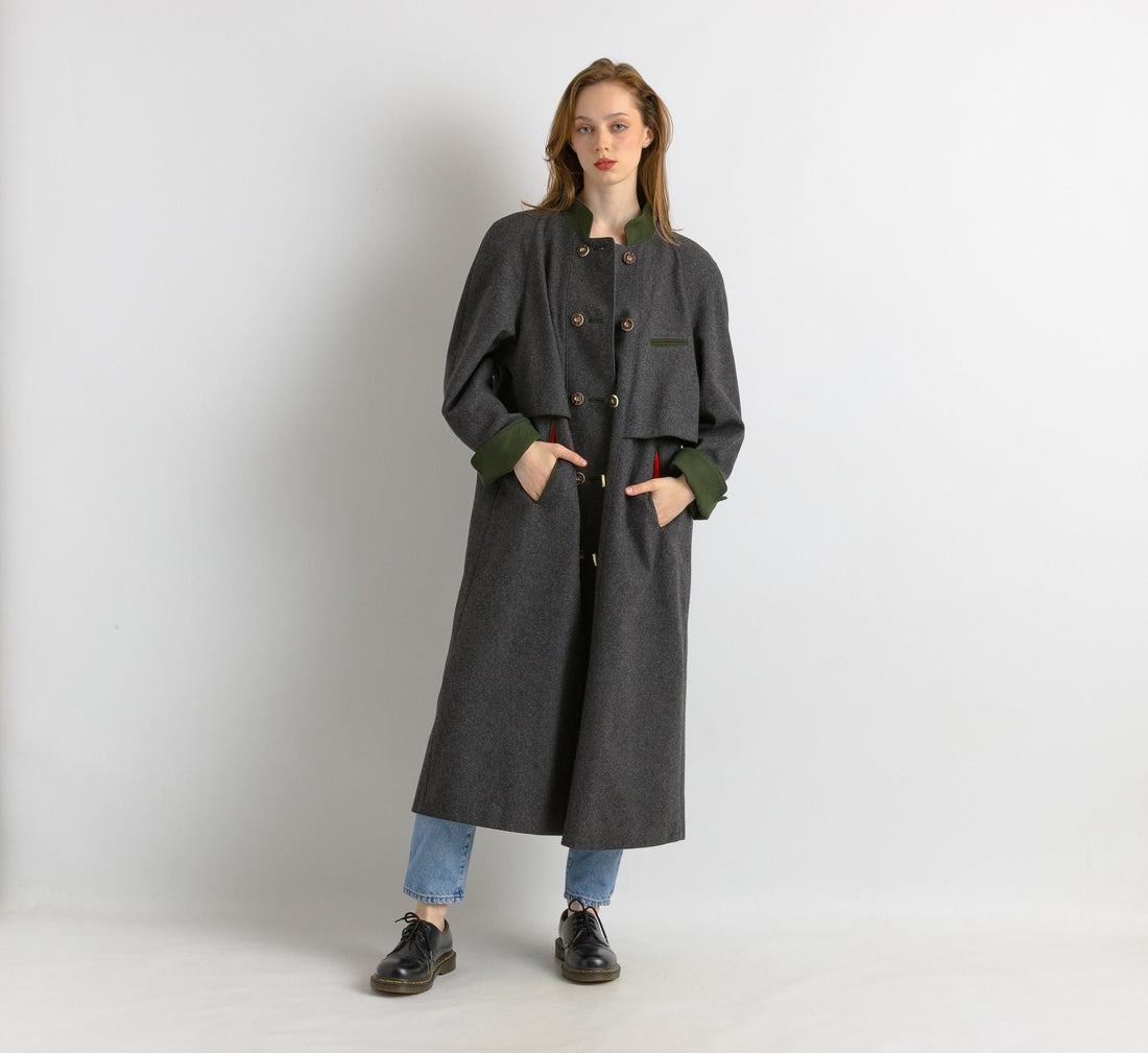 tyrol wool longline winter coat outwear