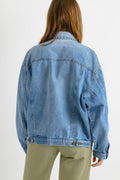 Vintage Denim Jacket, Womens denim jacket, Replay Jean, Blue denim jacket, Classic denim jacket, Cotton denim jacket, Denim jacket, M