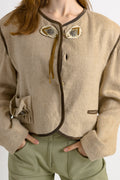 Original 1970s Tyrol Austrian/Bavarian Style Cardigan,Jacket Folk/Cottagecore Blazer/Jacket size Medium