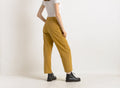 90s Vintage Woman Tapered MOMs Cotton High Waisted Cotton Straight Pants Trousers Size S Girlfriend Gift/ Vtg Cargo Pants