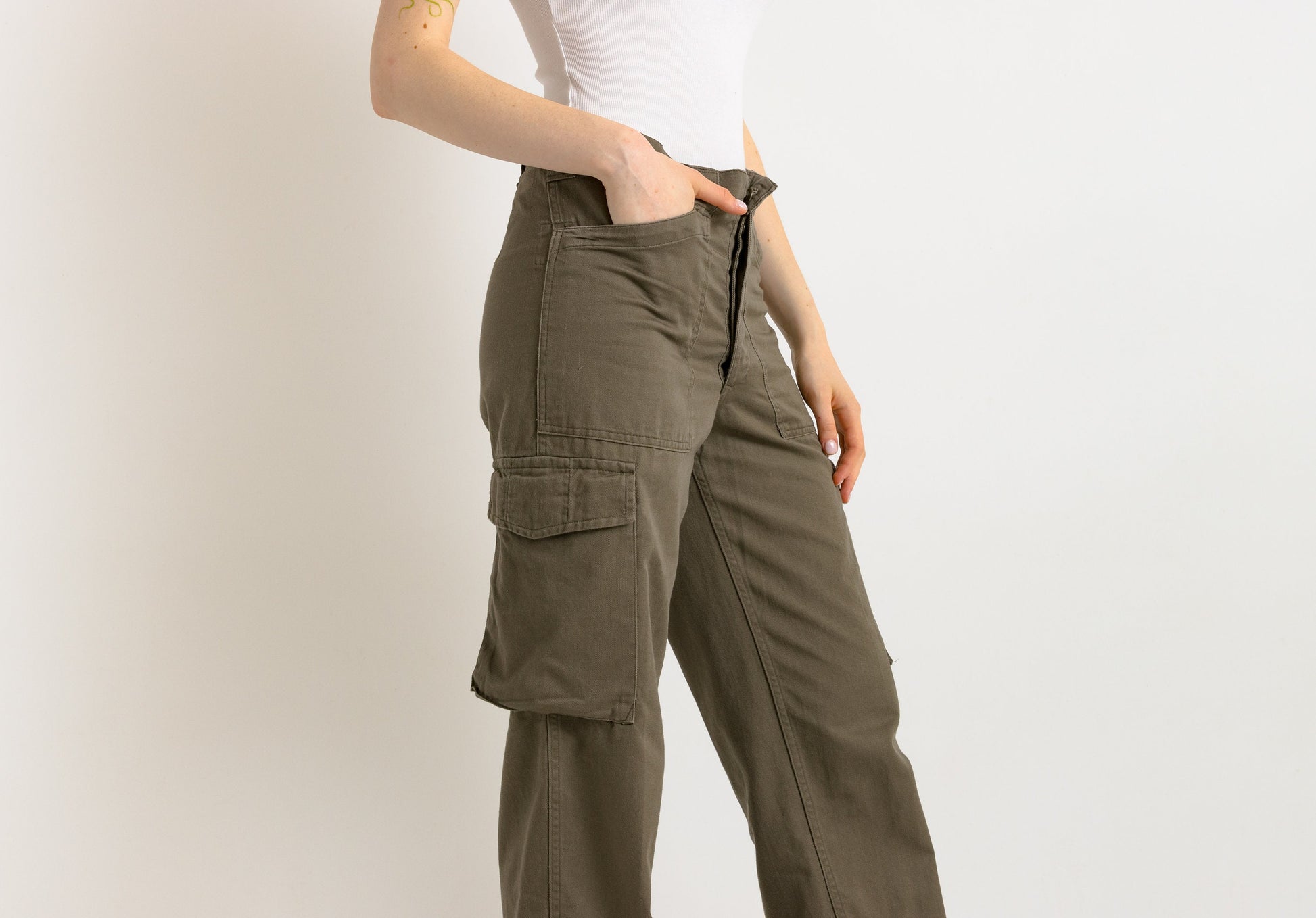 Cargo Pants, Army, Y2K Pants, Army Surplus, High Waisted Pants, Wide Leg Pants, Hippie Pants, Flare Pants, Streetwear, 90s Clothing