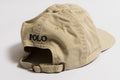 Vintage Polo by Ralph Lauren Cap style beige Big logo Hat casual style classic retro 90's beige headwear