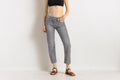 Isabel Marant Jeans denim trousers great condition gray- Y2K Avantgarde Jeans - Size 0 - Mid Waist - zip closure