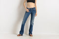 Valentino Jeans denim trousers great condition blue - Y2K Avantgarde Jeans - Size 26 - Low Waist - zip closure