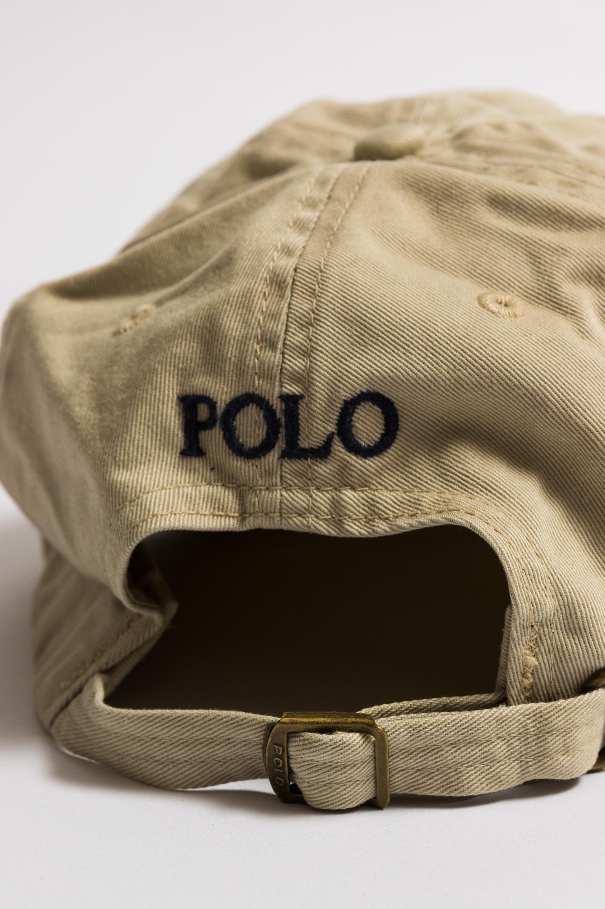 Vintage Polo by Ralph Lauren Cap style beige Big logo Hat casual style classic retro 90's beige headwear