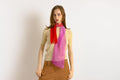 Vintage Agnes B Woman Silk Ombre Long Scarf