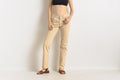 90s Vintage Rare DKNY Beige High Waisted MOMs Denim Straight Leg Zip Fastens Jeans Trousers 3349 Girlfriend Gift Present/ Vintage Clothing