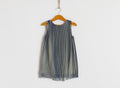 COS Kids Girl A Line Mini Grey Dress for Girls size 1-2T Years 86-92cm